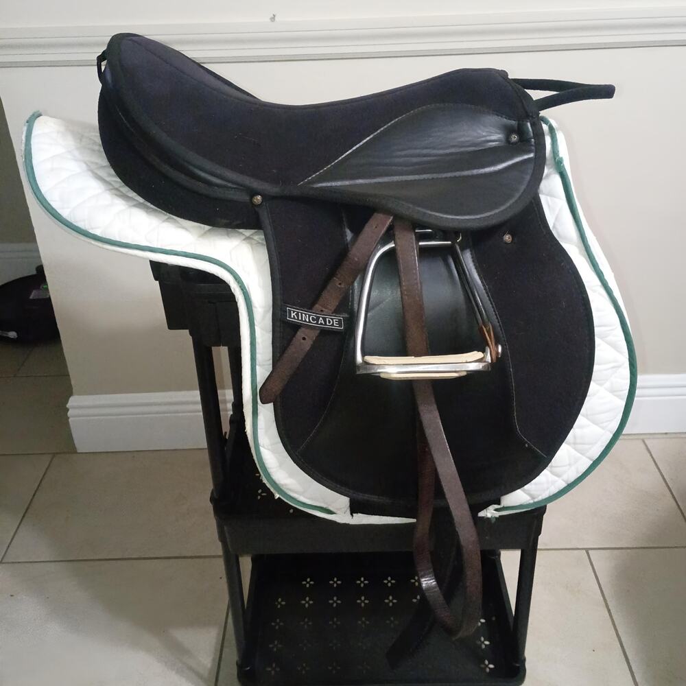 14" Kincade Synthetic Redi-Ride Childs Pony Saddle